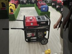 Generador diesel del marco abierto