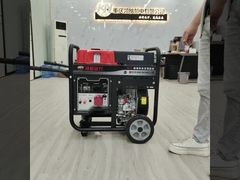 Generador diesel del marco abierto