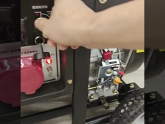 Generador diesel del marco abierto