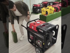 Generador diesel del marco abierto