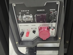 Generador diesel del marco abierto