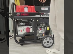 Generador diesel del marco abierto