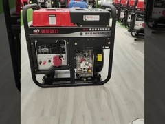 Generador diesel del marco abierto